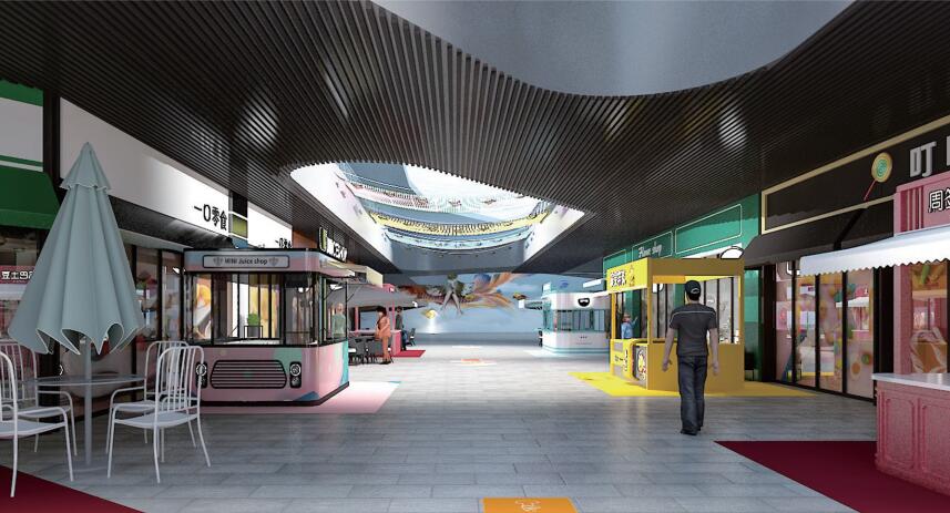 煙臺萬達金街商業包裝